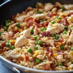 Chicken and Bacon Fried Rice 14 Chicken and Bacon Fried Rice
