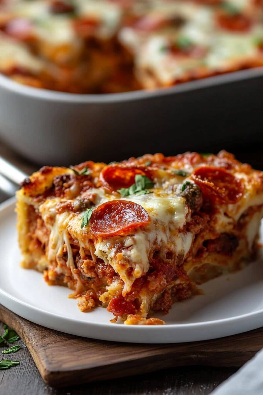 Pizza Casserole Pie