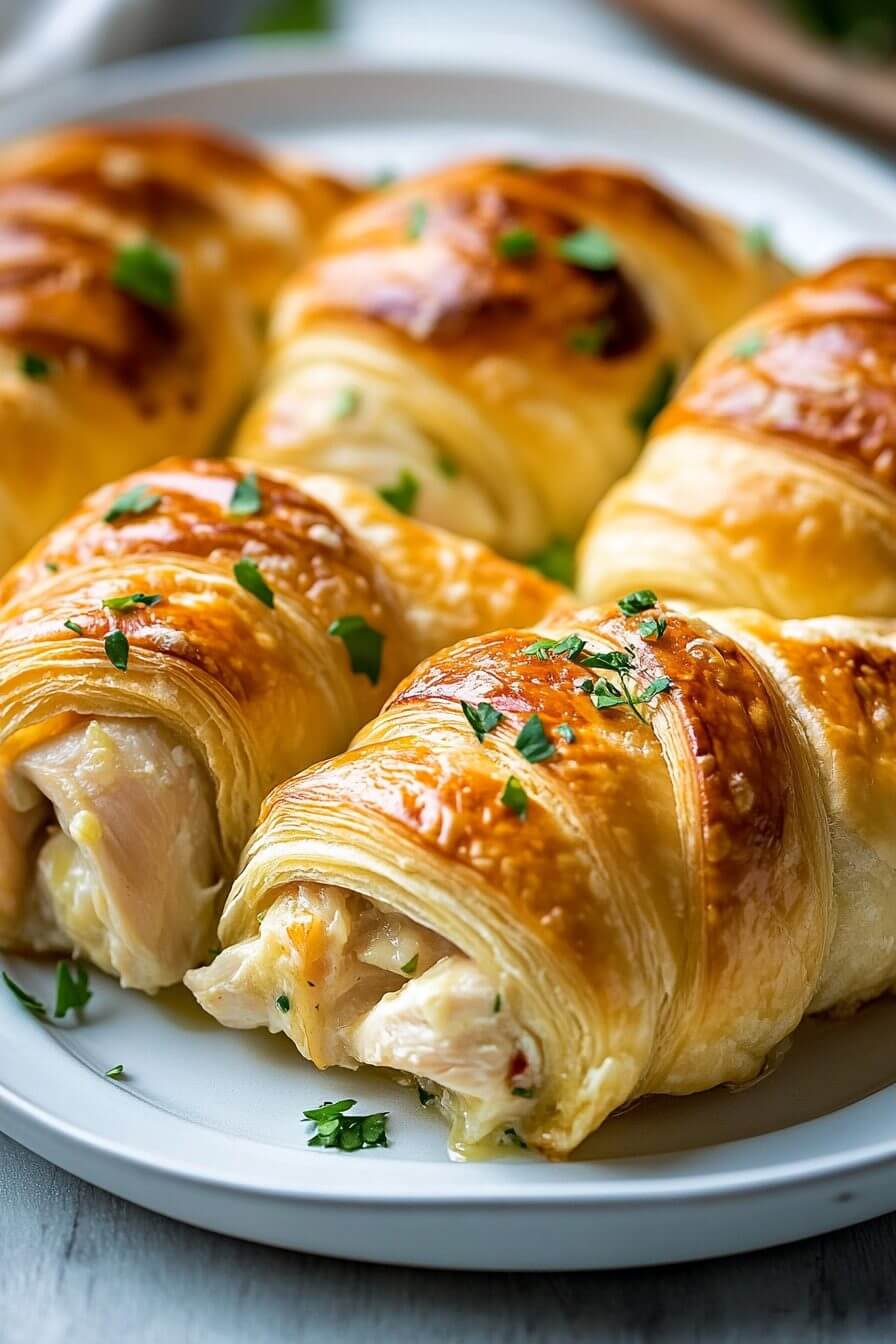 Chicken Crescent Roll Ups