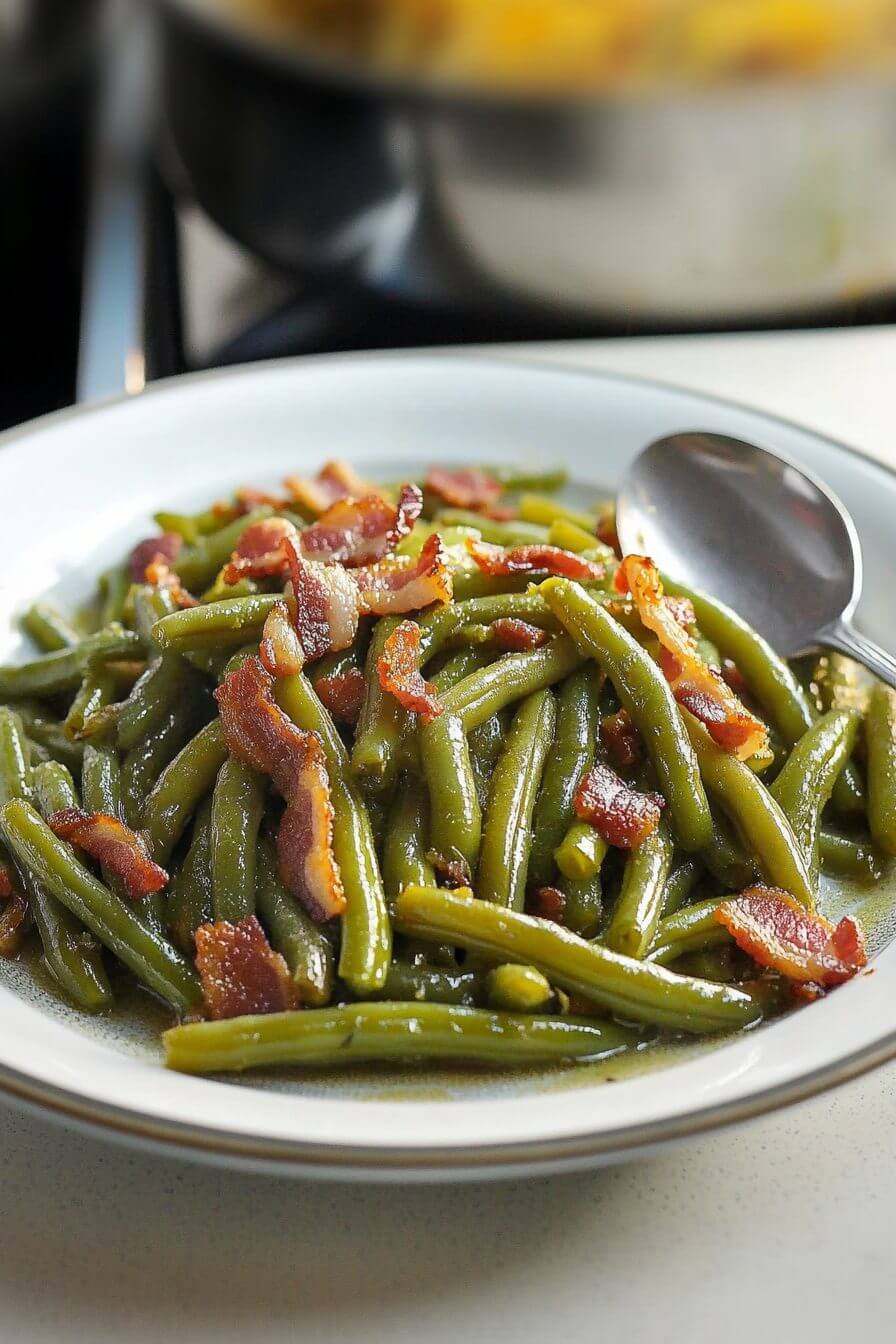 Texas Roadhouse Copycat Green Beans