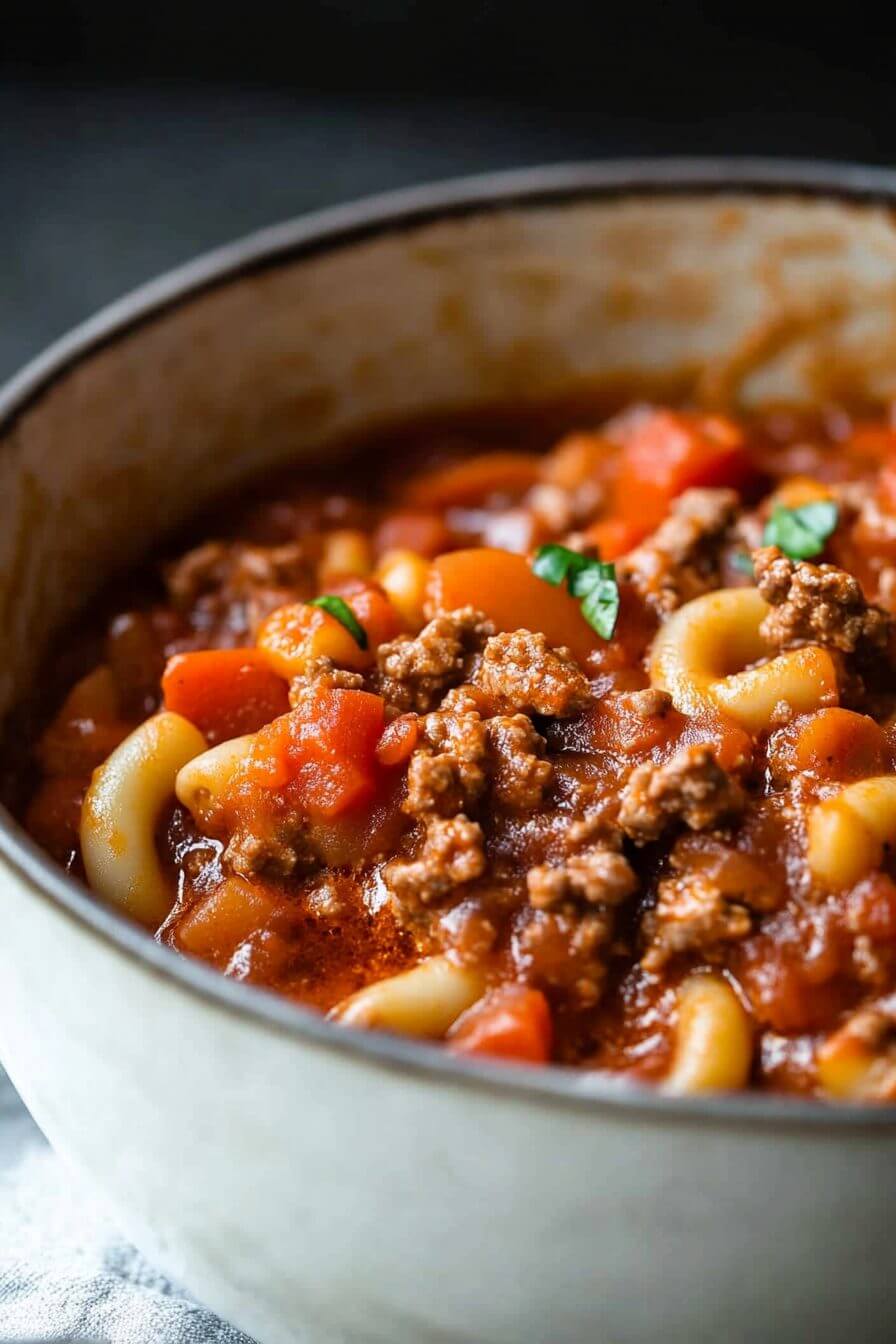 Old Classic Fashioned Goulash Recipe