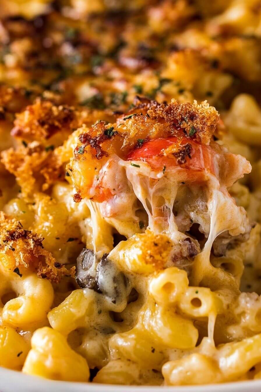 Lobster, Crab and Shrimp Macaroni and Cheese