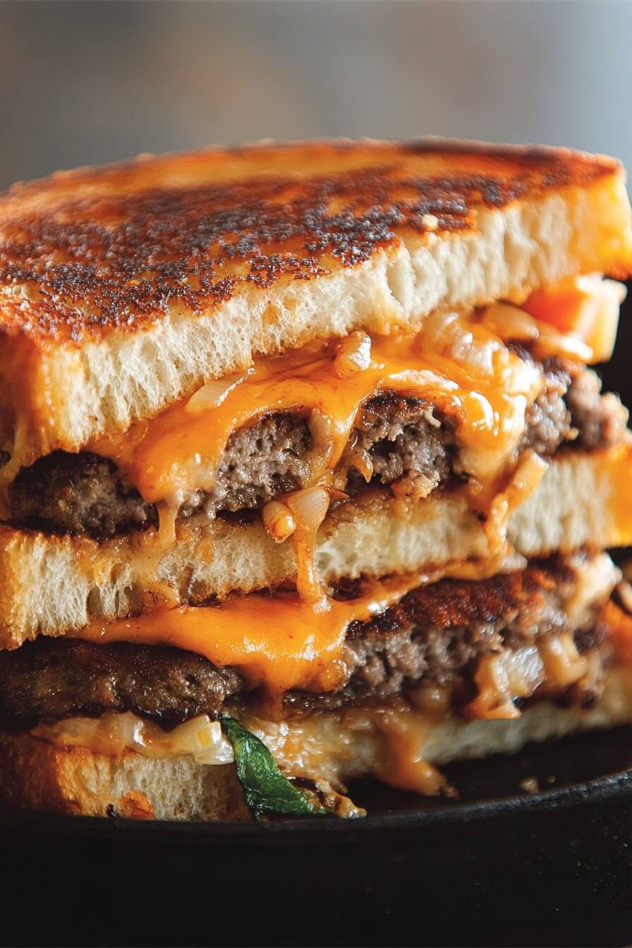 Patty Melts with Secret Sauce