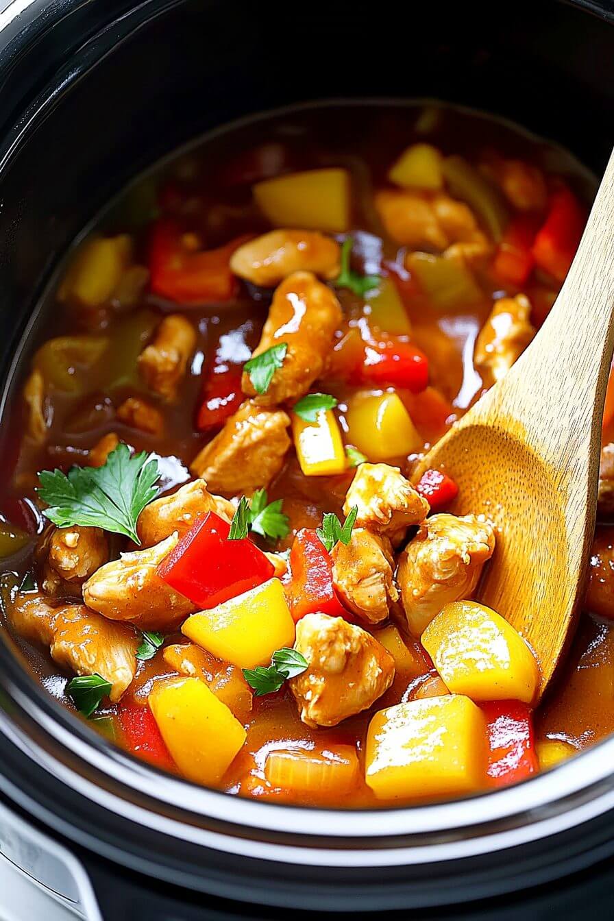 Sweet Hawaiian Crockpot Chicken Recipe