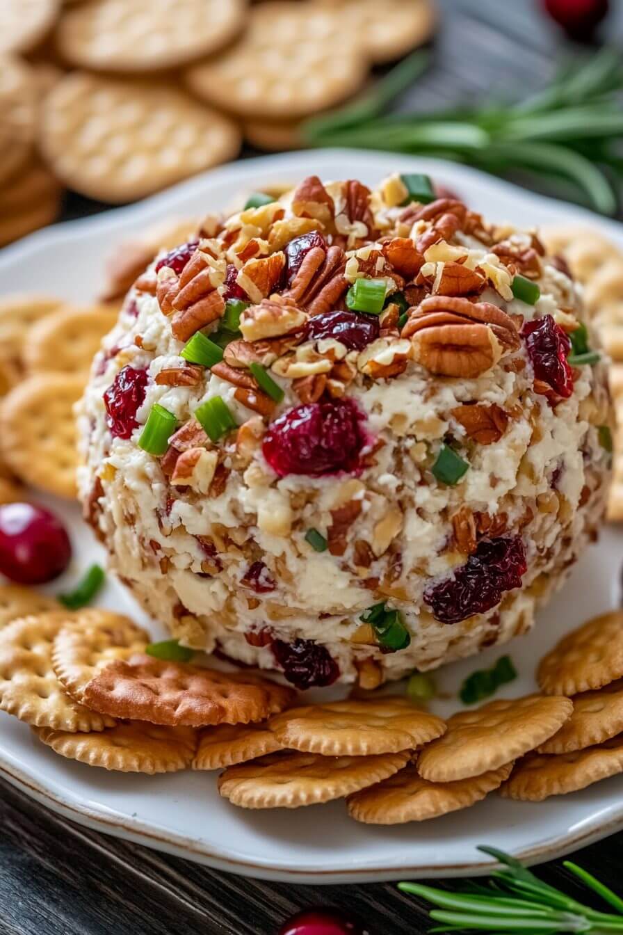Cranberry Pecan Cheese Ball