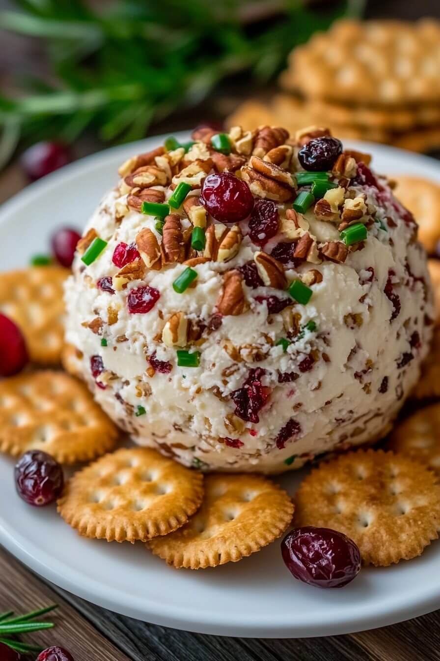 Cranberry Pecan Cheese Ball
