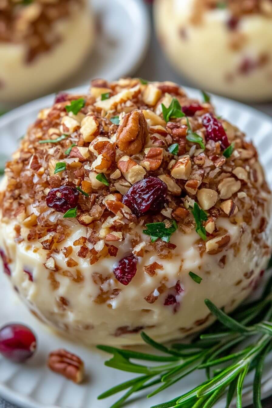 Cranberry Pecan Cheese Ball
