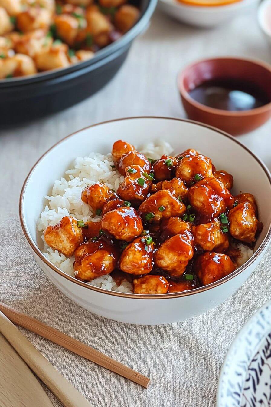 3-INGREDIENT ORANGE CHICKEN