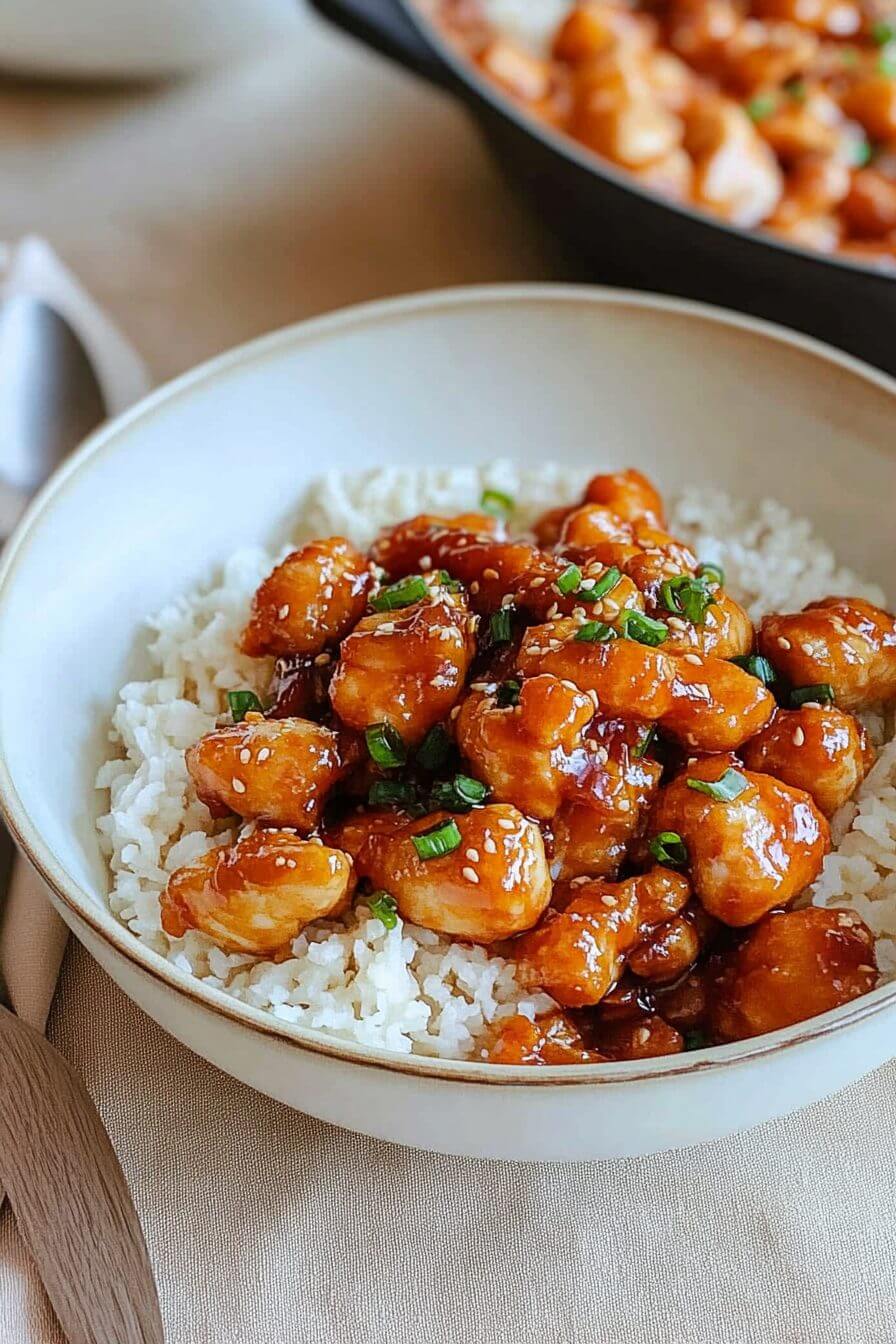 3-INGREDIENT ORANGE CHICKEN
