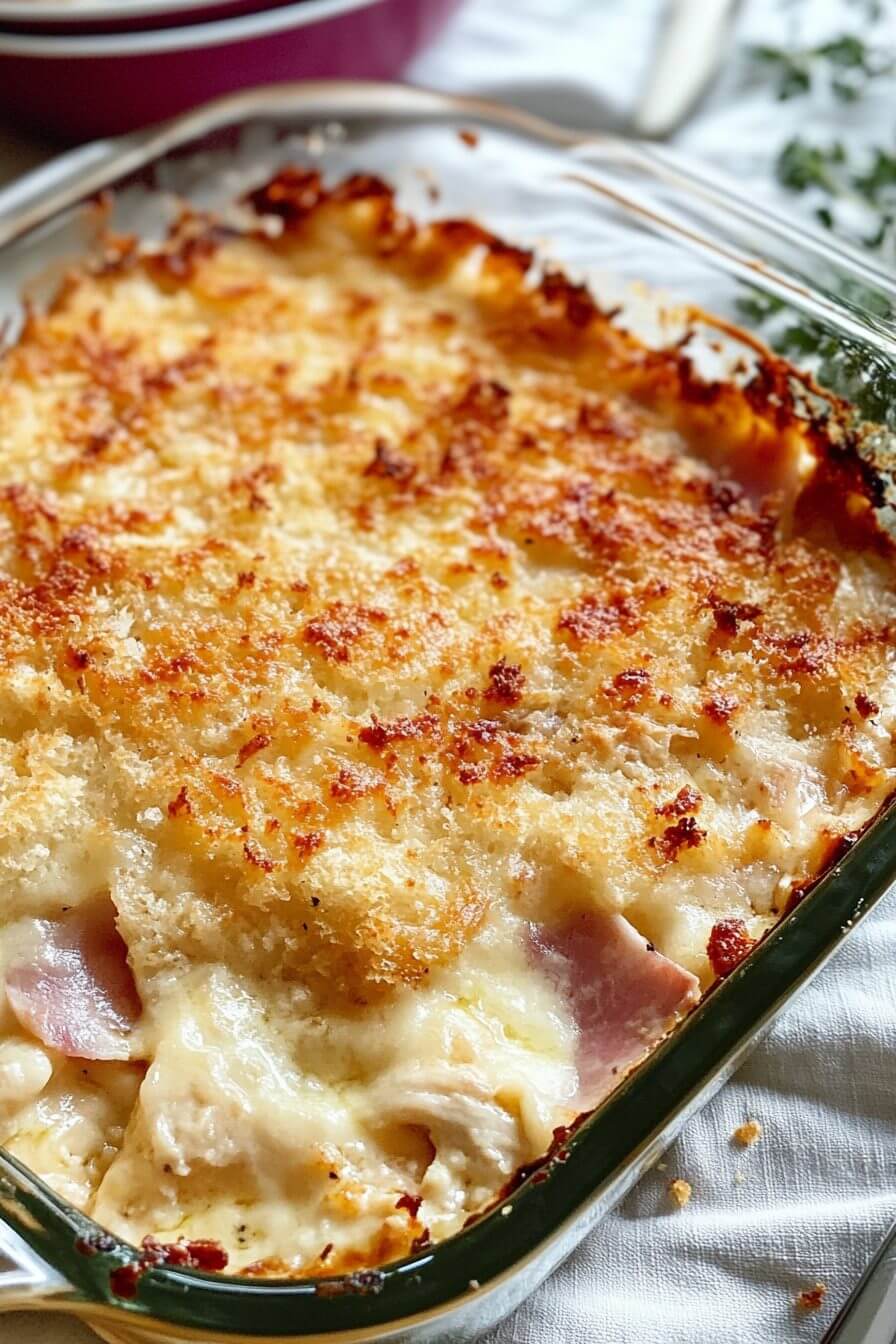 CHICKEN CORDON BLEU CASSEROLE 11 CHICKEN CORDON BLEU CASSEROLE