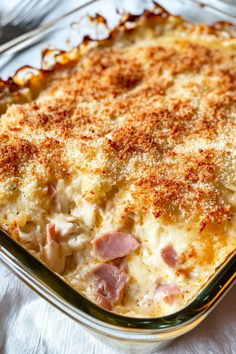 CHICKEN CORDON BLEU CASSEROLE