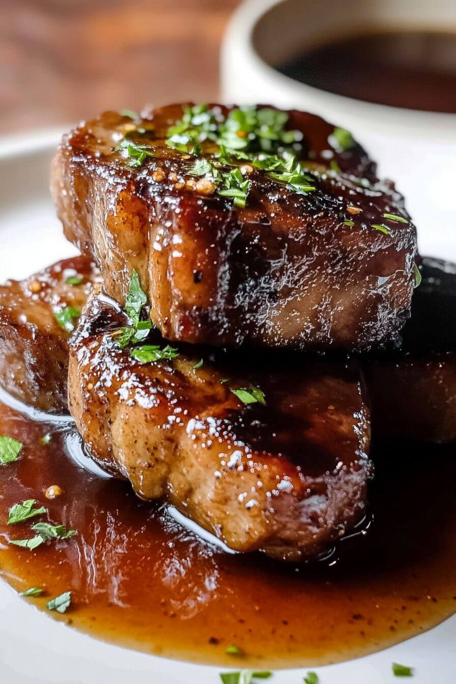 Honey Garlic Pork Chops