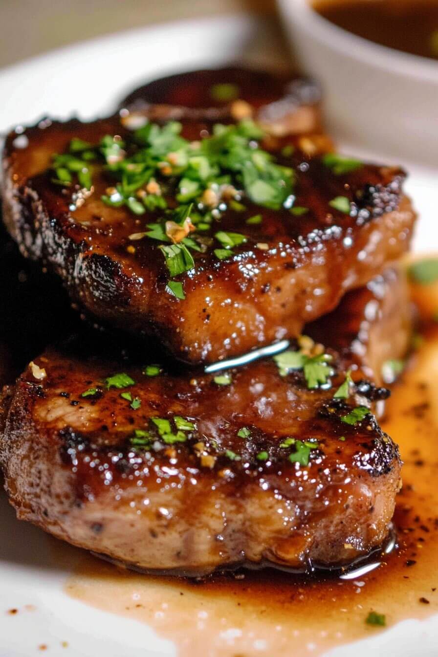 Honey Garlic Pork Chops